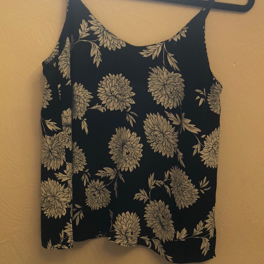 Floral tank top